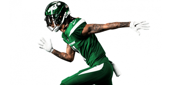 Les nouveaux maillots des New York Jets changent le logo de l'équipe Les nouveaux maillots des New York Jets changent le logo de l'équipe